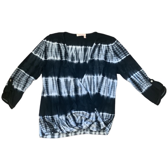 Fresh Produce Black and White Tie Dye 3/4 Tab Sleeve‎ Cover Size M/L - Picture 3 of 5